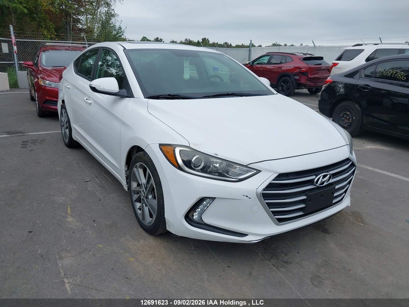 Vin: kmhd84lf6hu405362, lot: 3096489, hyundai elantra gls 2017 img_1
