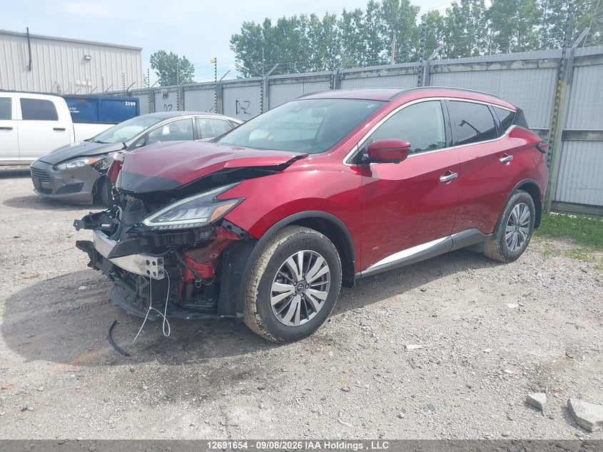 Vin: 5n1az2bs1pc108099, lot: 3096520, nissan murano sv 20232