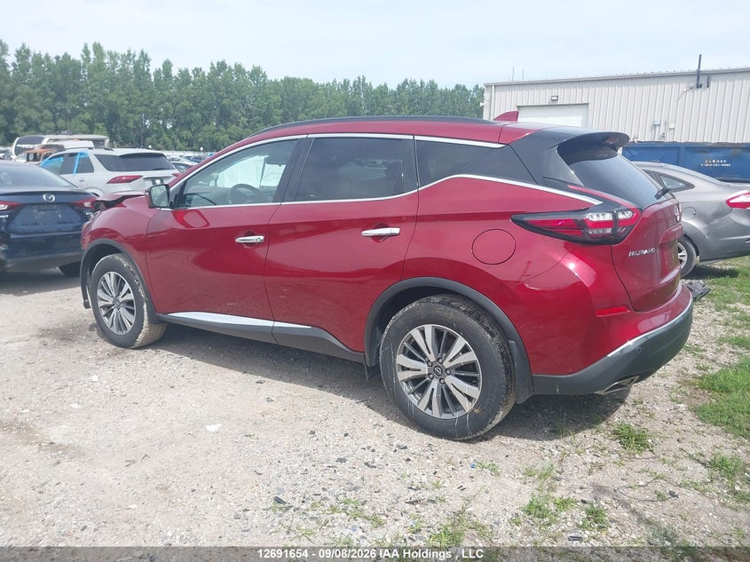 Vin: 5n1az2bs1pc108099, lot: 3096520, nissan murano sv 20233