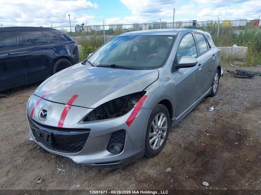 Vin: jm1bl1l77d1774762, lot: 3096537, mazda 3 i 20132