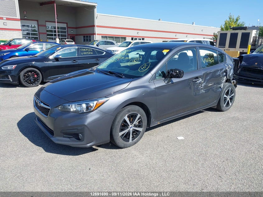 2019 Subaru Impreza, Rear, IAAI, VIN 4S3GKAC66K3607407 — photo 2