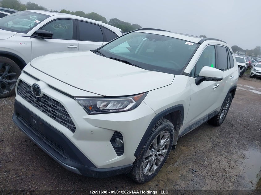 Vin: 2t3d1rfv4kc045030, lot: 3096564, toyota rav4 limited 20192