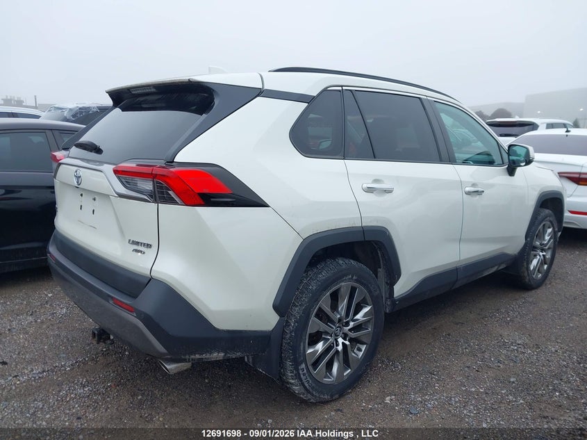 Vin: 2t3d1rfv4kc045030, lot: 3096564, toyota rav4 limited 20194