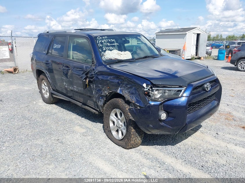 Vin: jtebu5jr7g5281861, lot: 3096602, toyota 4runner sr5 2016 img_1