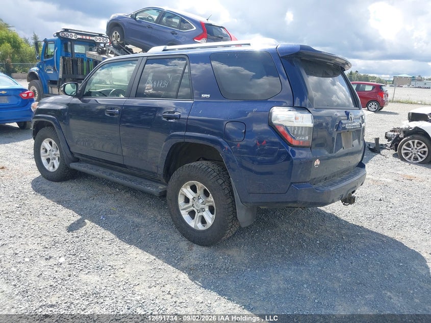 Vin: jtebu5jr7g5281861, lot: 3096602, toyota 4runner sr5 20163