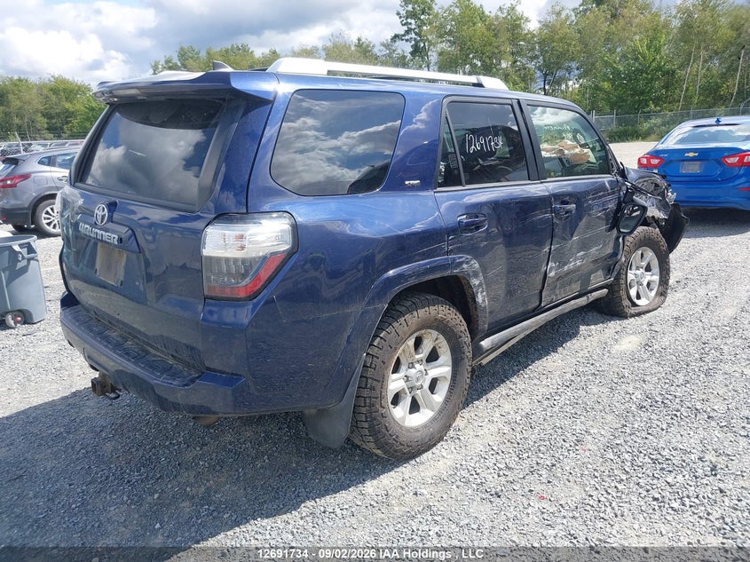 Vin: jtebu5jr7g5281861, lot: 3096602, toyota 4runner sr5 20164