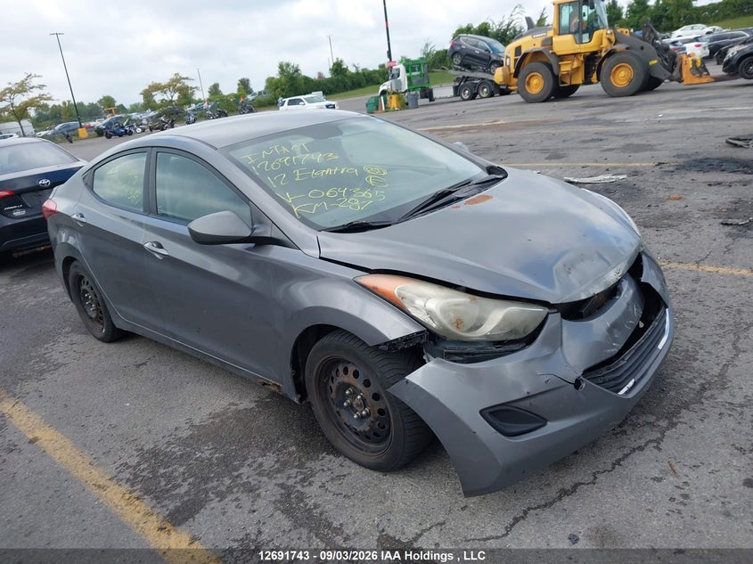 Vin: 5npdh4ae2ch064365, lot: 3096611, hyundai elantra gl 2012 img_1