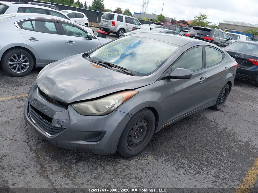 Vin: 5npdh4ae2ch064365, lot: 3096611, hyundai elantra gl 20122