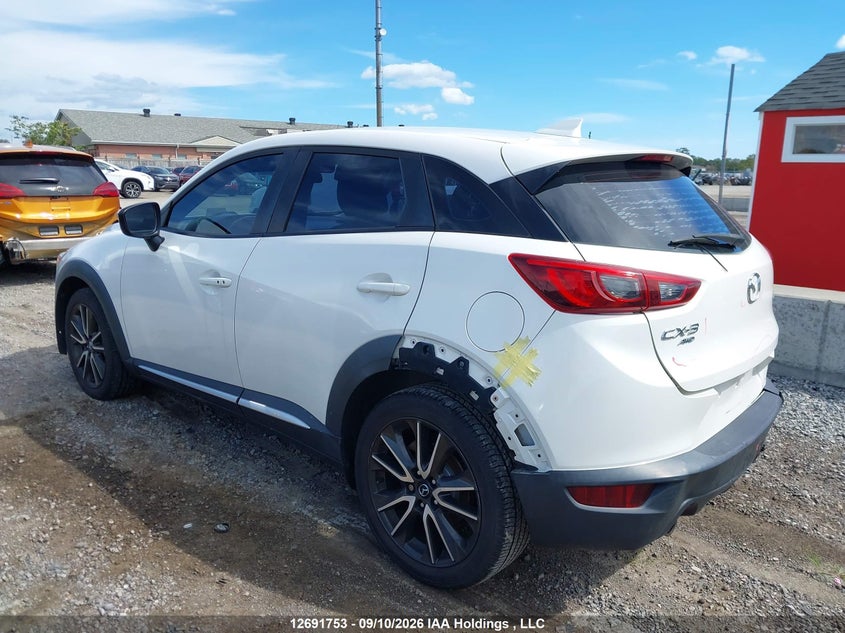 Vin: jm1dkbd75g0105514, lot: 3096621, mazda cx-3 gt 20163