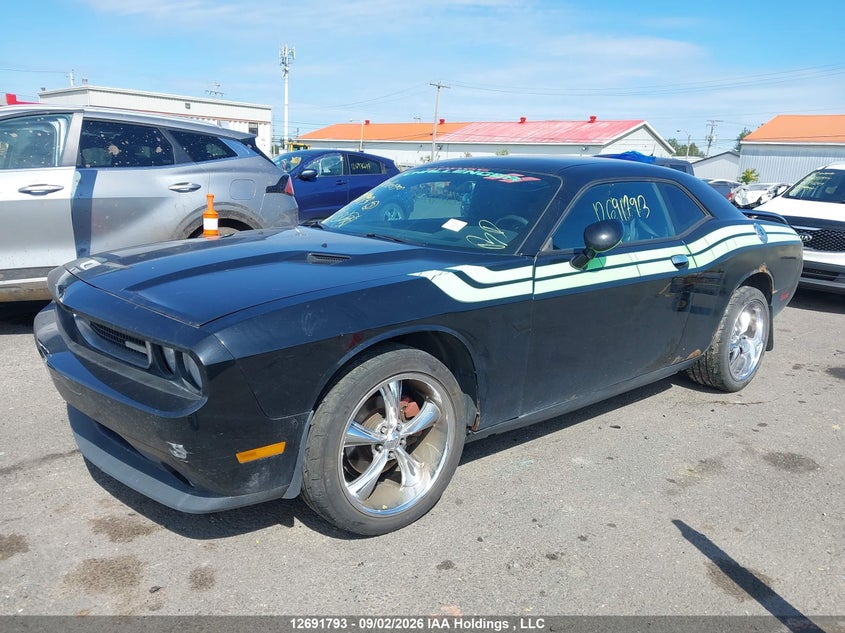 2014 Dodge Challenger, Правый зад, IAAI, VIN 2C3CDYAG0EH188408 — фото 2