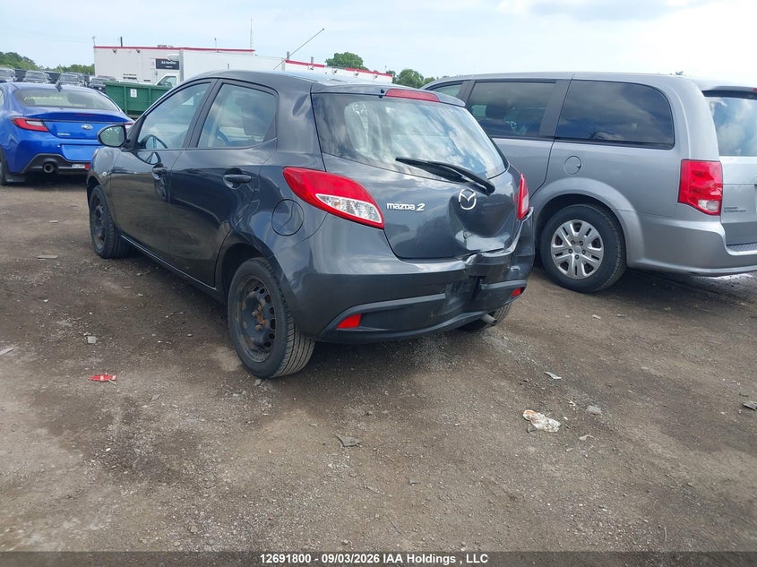 Vin: jm1de1ky4e0184328, lot: 3096672, mazda mazda2 sport 20143