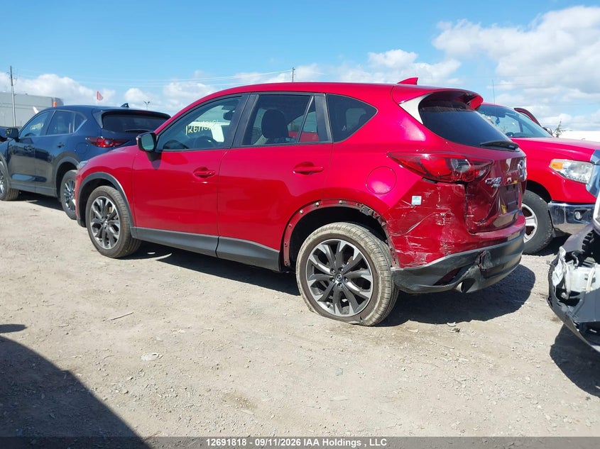 Vin: jm3ke4dy3g0770275, lot: 3096691, mazda cx-5 gt 20163