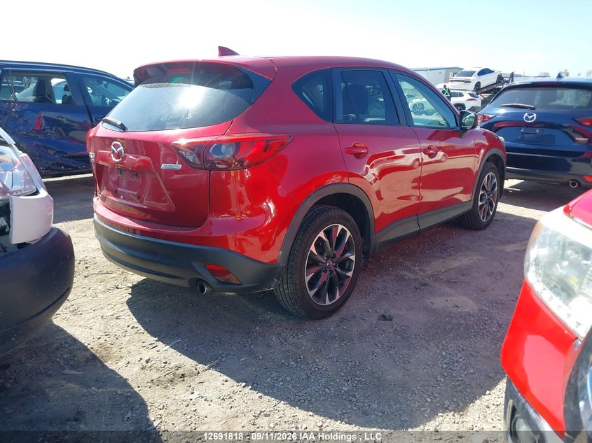 Vin: jm3ke4dy3g0770275, lot: 3096691, mazda cx-5 gt 20164