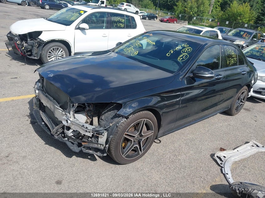 Vin: 55swf8eb8lu332175, lot: 3096694, mercedes-benz c 300 4matic 20202