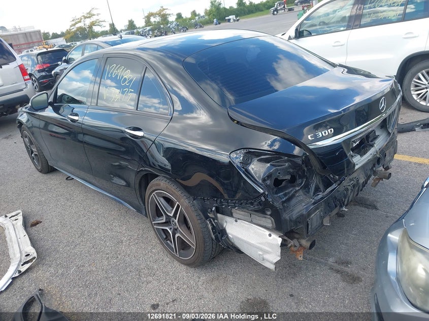 Vin: 55swf8eb8lu332175, lot: 3096694, mercedes-benz c 300 4matic 20203