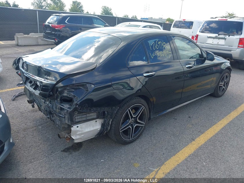 Vin: 55swf8eb8lu332175, lot: 3096694, mercedes-benz c 300 4matic 20204