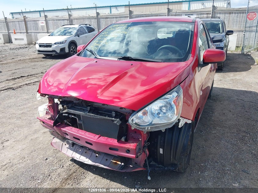 Vin: ml32a3hj6lh007855, lot: 3096709, mitsubishi mirage es 20202