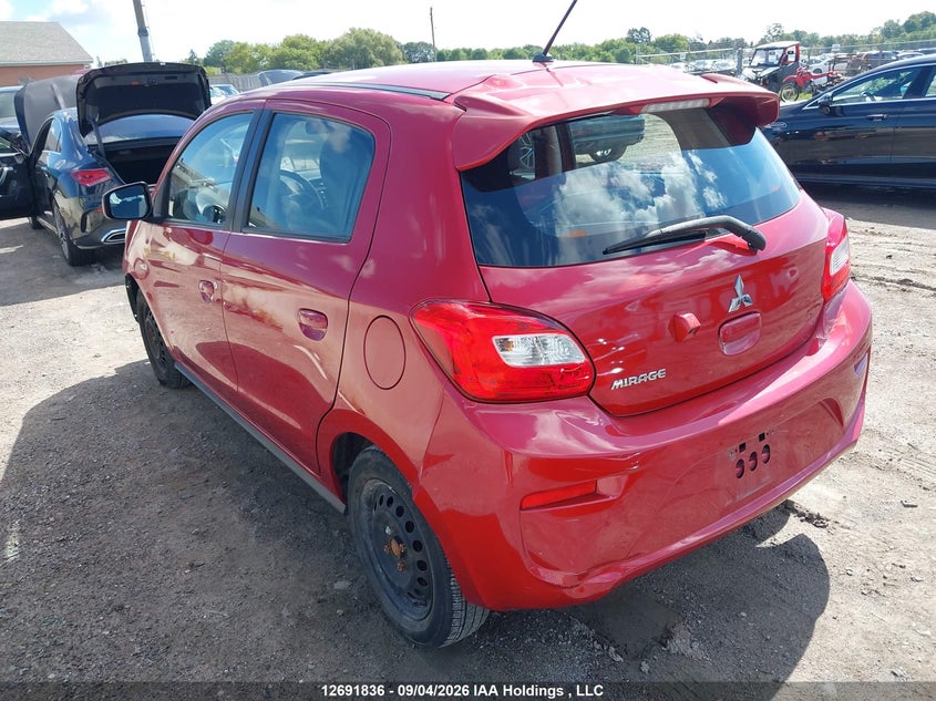Vin: ml32a3hj6lh007855, lot: 3096709, mitsubishi mirage es 20203