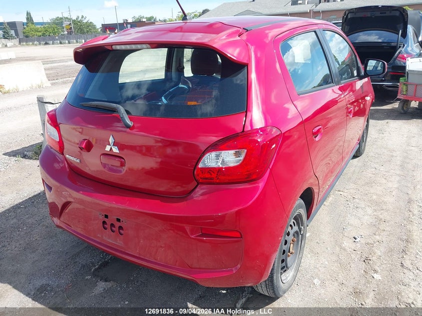 Vin: ml32a3hj6lh007855, lot: 3096709, mitsubishi mirage es 20204