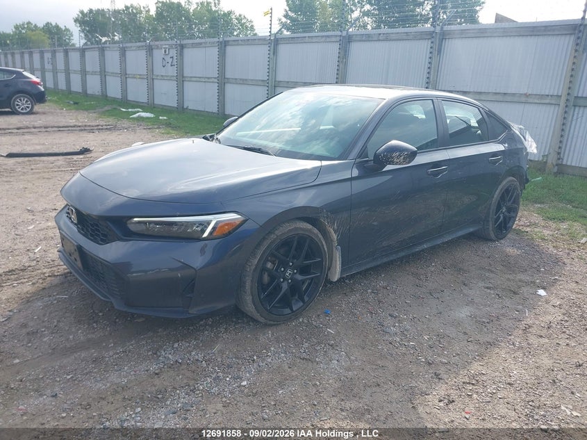 Vin: 2hgfe2f53sh108798, lot: 3096731, honda civic sport 20252