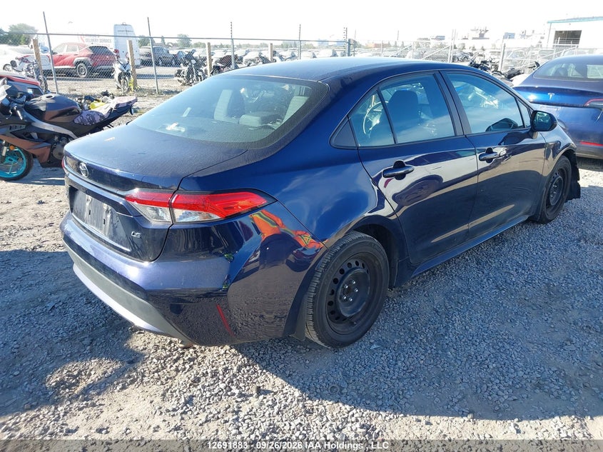 Vin: 5yfbpmbe8mp245550, lot: 3096756, toyota corolla le 20214