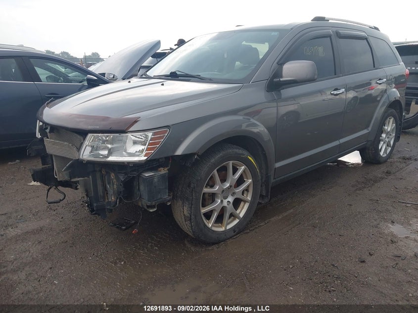 2012 Dodge Journey, Front, IAAI, VIN 3C4PDDFG8CT298514 — photo 2