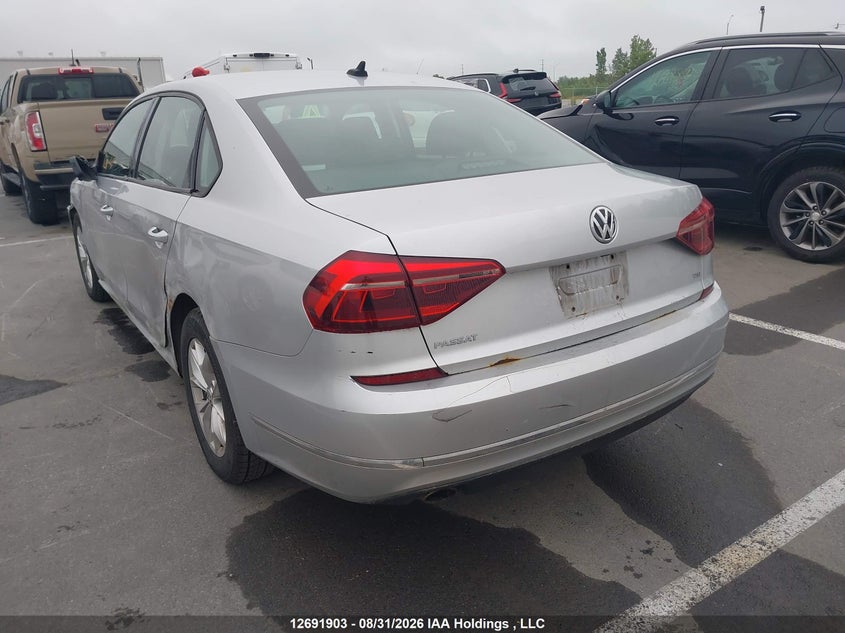 Vin: 1vwaa7a30jc031135, lot: 3096776, volkswagen passat 2.0 tsi trendline+ 20183