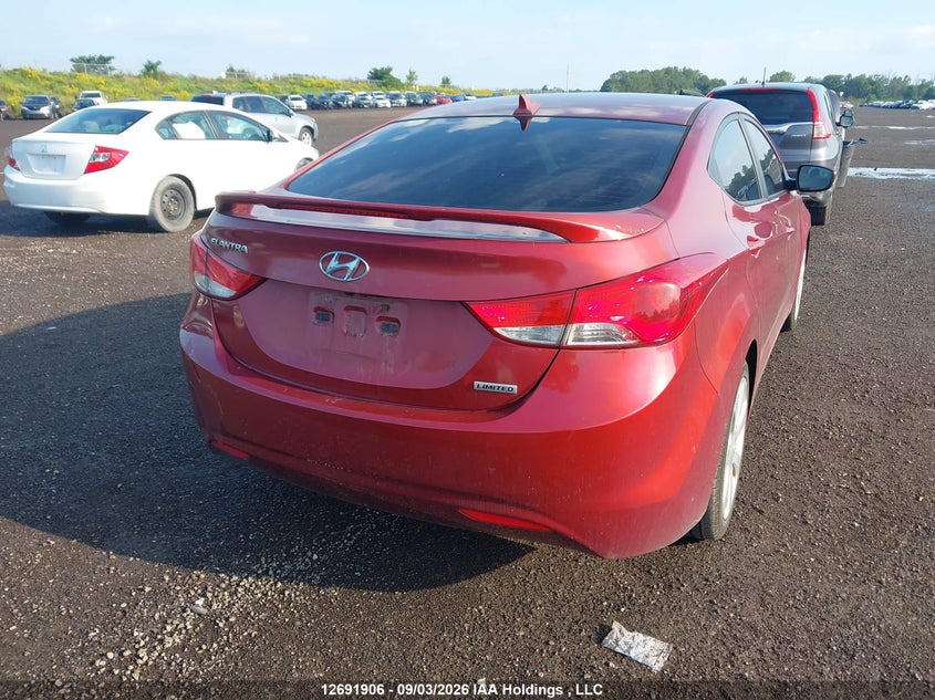 Vin: 5npdh4ae5dh366122, lot: 3096779, hyundai elantra limited 20134