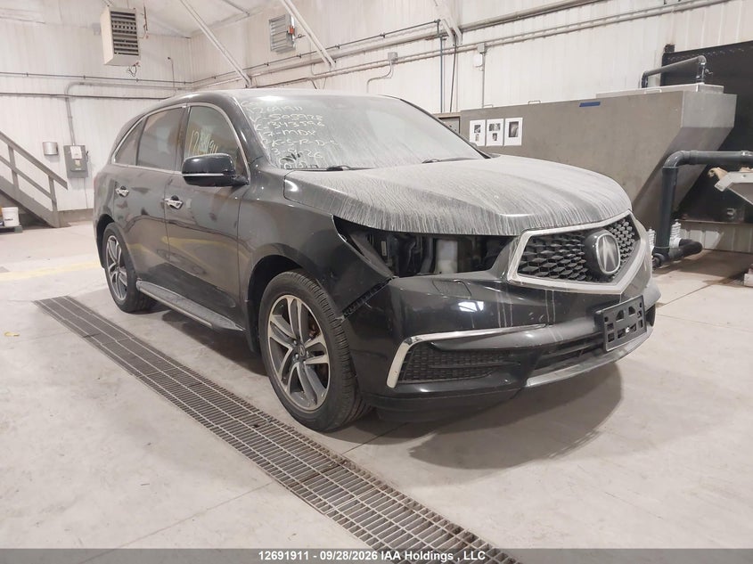 Vin: 5fryd4h44hb505928, lot: 3096784, acura mdx navi 20171