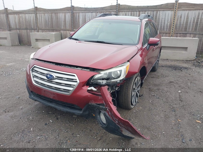 Vin: 4s4bsclc8h3291640, lot: 3096787, subaru outback 2.5i limited 20172