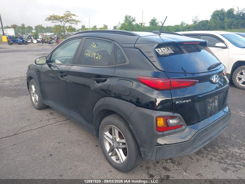 Vin: km8k12aa4ju111200, lot: 3096793, hyundai kona se 20183