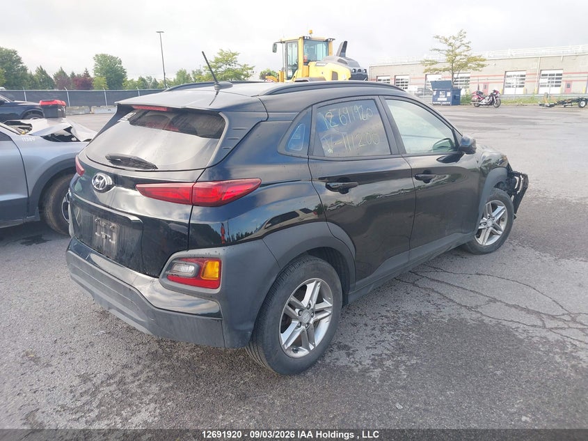 Vin: km8k12aa4ju111200, lot: 3096793, hyundai kona se 20184