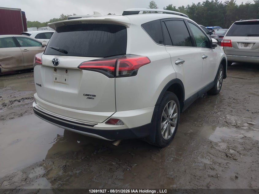 Vin: 2t3dfrev6gw488630, lot: 3096800, toyota rav4 limited 20164