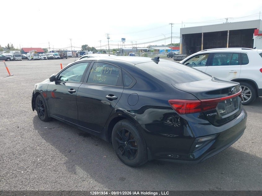 Vin: 3kpf24ad0ke100235, lot: 3096807, kia forte lx 20193
