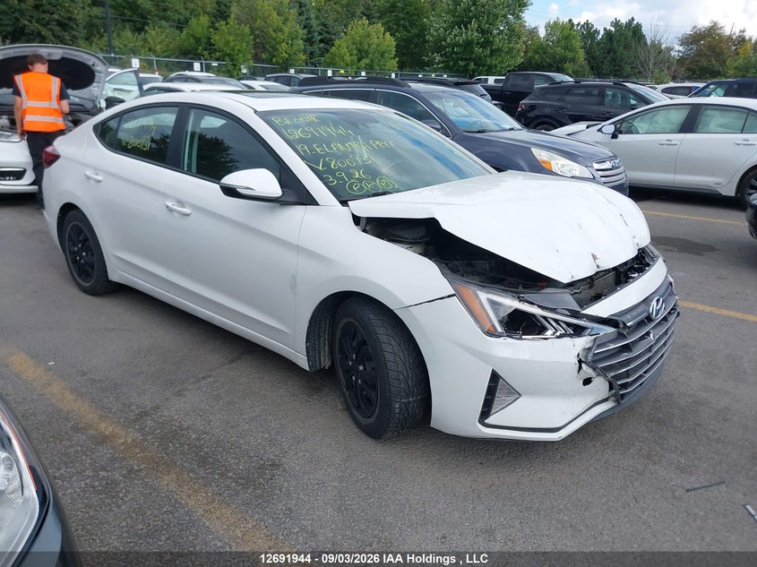 Vin: kmhd84lf1ku800931, lot: 3096817, hyundai elantra preferred 2019 img_1