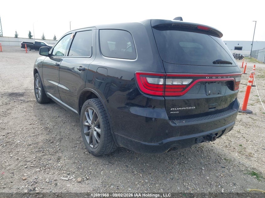Vin: 1c4rdjdg1hc724881, lot: 3096841, dodge durango gt 20173
