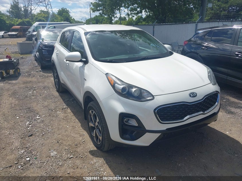 2022 Kia Sportage Lx, Удар сзади, IAAI, VIN KNDPMCAC3N7010677