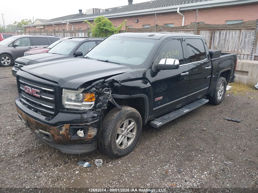 2015 GMC Sierra, Front, IAAI, VIN 3GTU2VEC5FG250995 — photo 2