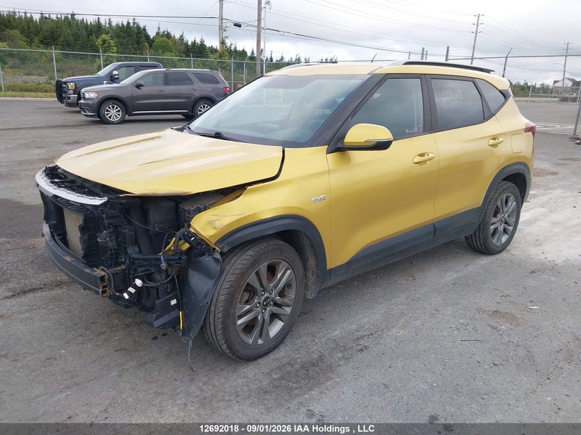 2021 Kia Seltos, Front, IAAI, VIN KNDEPCAAXM7110853 — photo 2