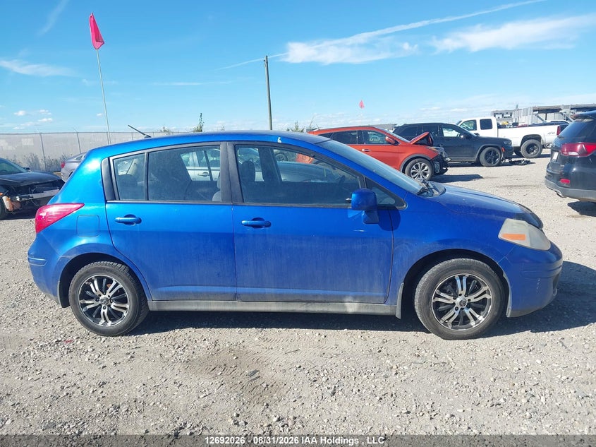 2009 NISSAN VERSA HATCHBACK 1.8L I-4 DOHC, VVT, REGULAR , 122HP