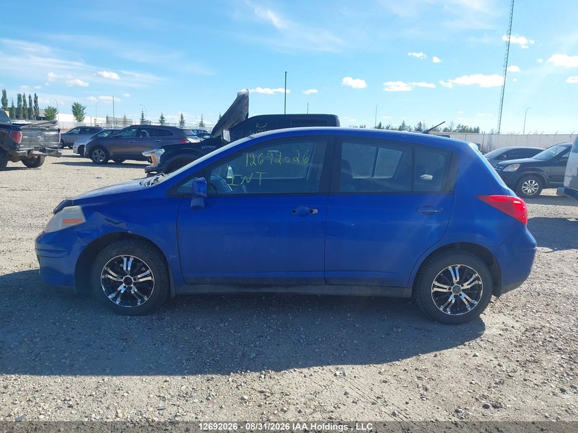 2009 NISSAN VERSA HATCHBACK 1.8L I-4 DOHC, VVT, REGULAR , 122HP