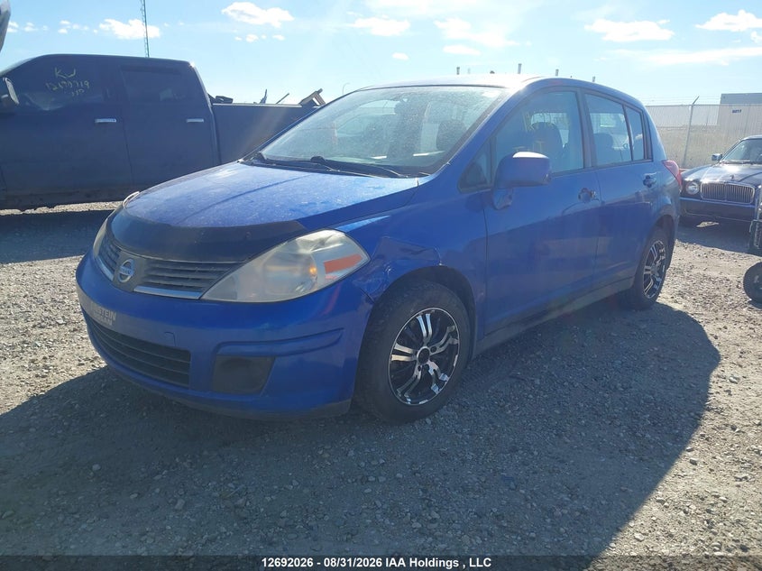 2009 NISSAN VERSA HATCHBACK 1.8L I-4 DOHC, VVT, REGULAR , 122HP
