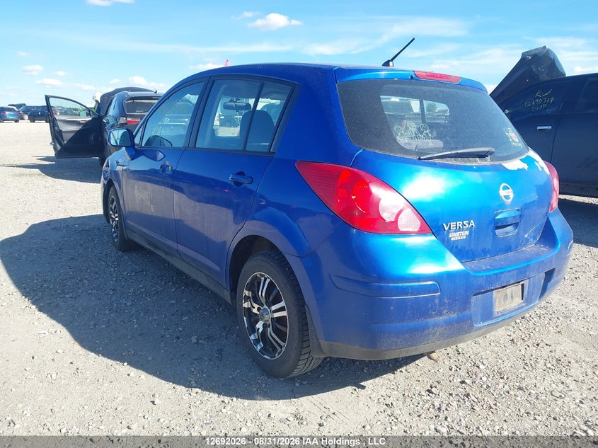 2009 NISSAN VERSA HATCHBACK 1.8L I-4 DOHC, VVT, REGULAR , 122HP
