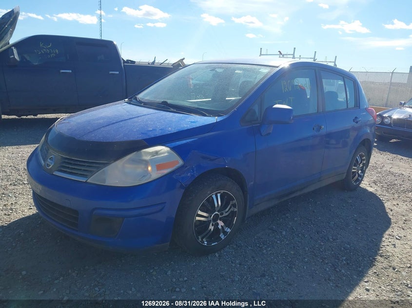 2009 NISSAN VERSA HATCHBACK 1.8L I-4 DOHC, VVT, REGULAR , 122HP