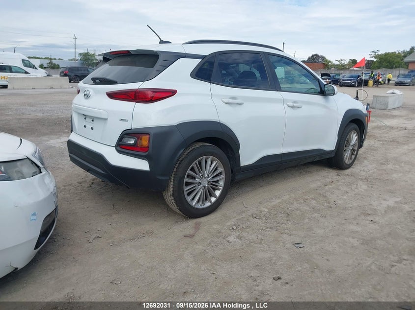 Vin: km8k6caa4ju094759, lot: 3096904, hyundai kona 2.0l luxury 20184
