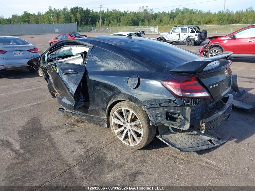 Vin: 2hgfg4a56eh100468, lot: 3096909, honda civic si si 20143