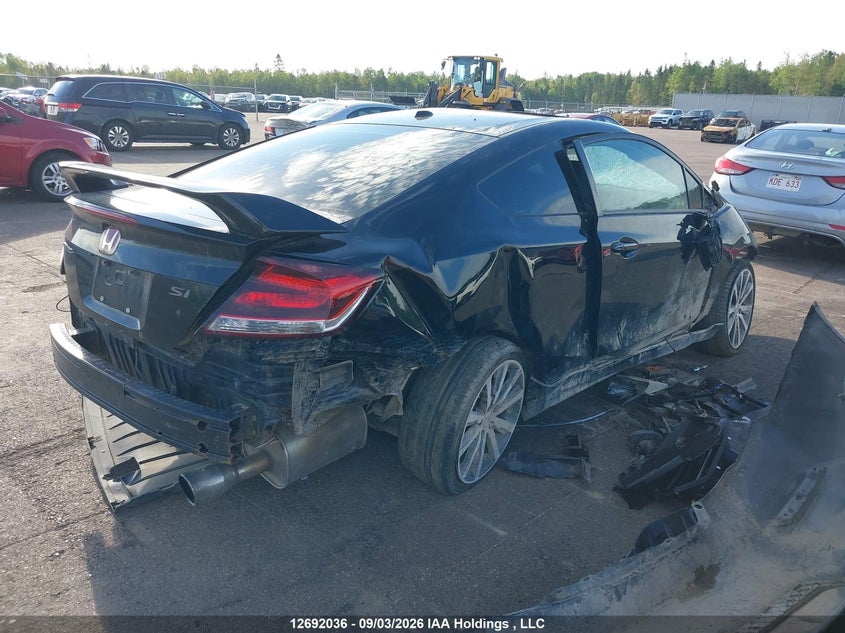 Vin: 2hgfg4a56eh100468, lot: 3096909, honda civic si si 20144