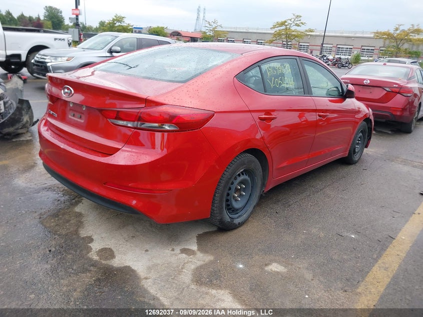 Vin: 5npd74lf3hh054346, lot: 3096910, hyundai elantra se 20174