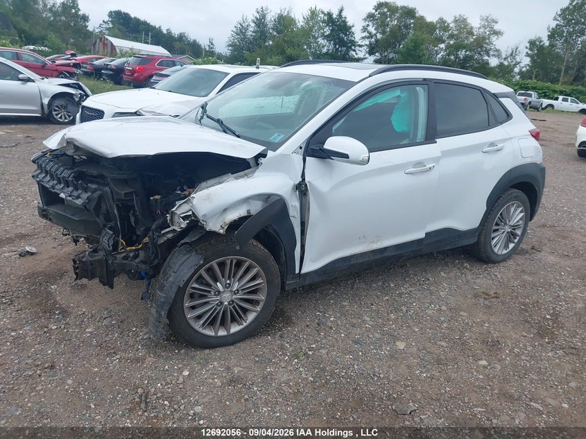 Vin: km8k6caa7lu551616, lot: 3096929, hyundai kona sel plus 20202