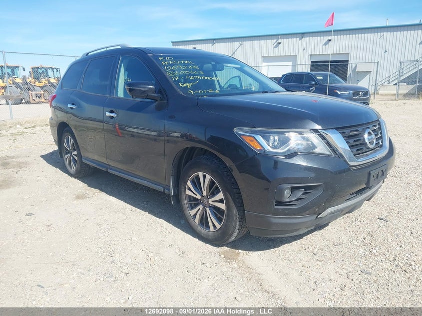Vin: 5n1dr2mm3hc600663, lot: 3096972, nissan pathfinder s/sv/sl/platinum 2017 img_1